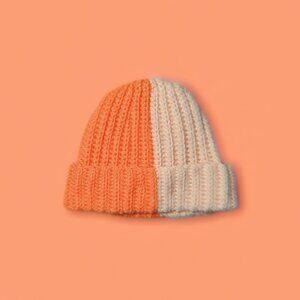 Handmade Orange Beanie